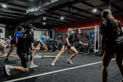 Youth athlete training at BCI